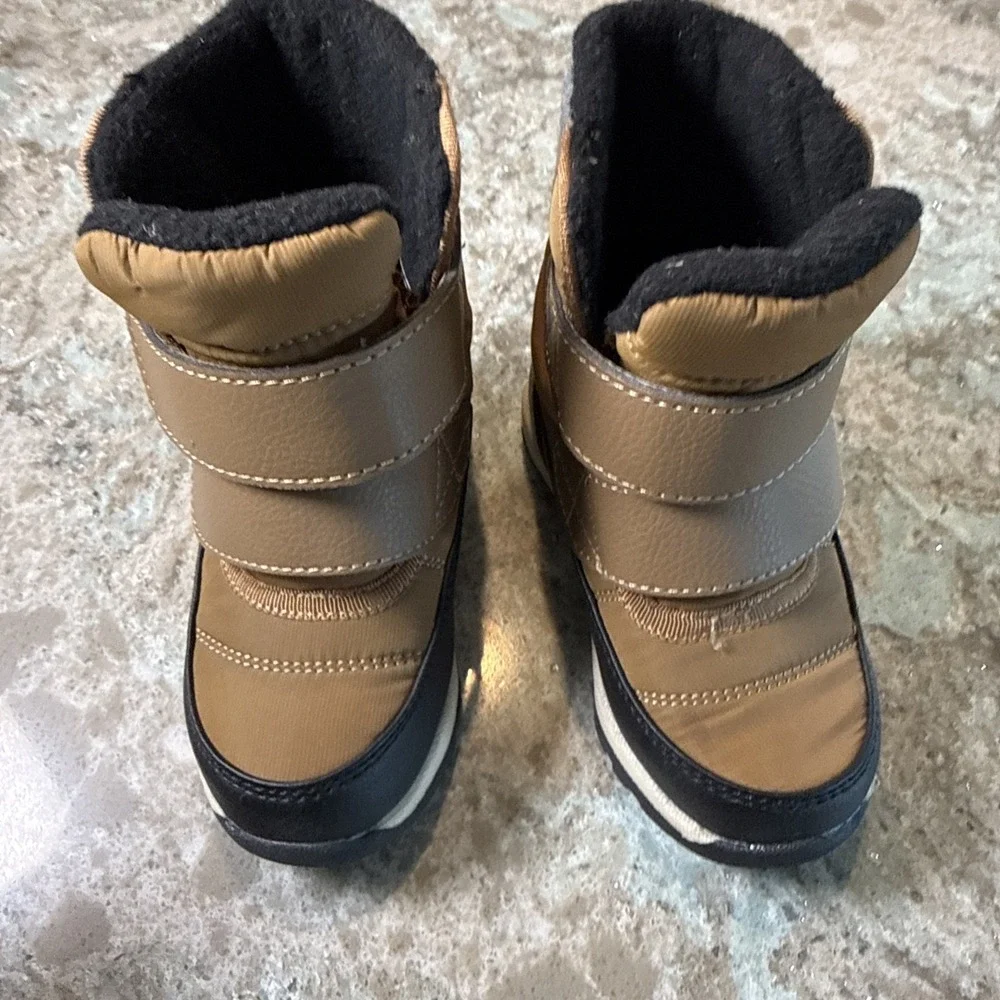 Weestep Toddler Snow Waterproof Boots‎ Size 6 Brown Skiing Snowboarding Winter